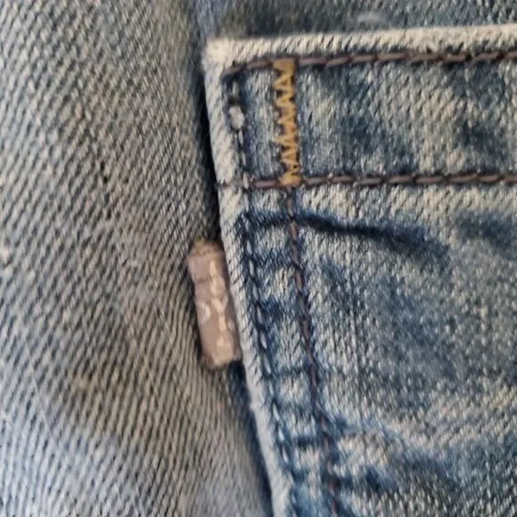 Levis Silvertab Jeans Mens *32x29 (32x30) True Straight Blue Denim Button Fly - Picture 3 of 16